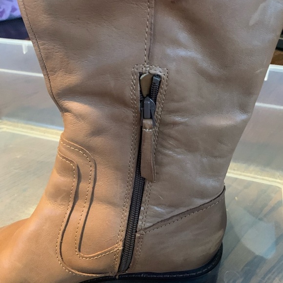 Naturalizer 27 Edit Cayce Leather Chestnut Boots sz 8.5 M - Picture 10 of 10